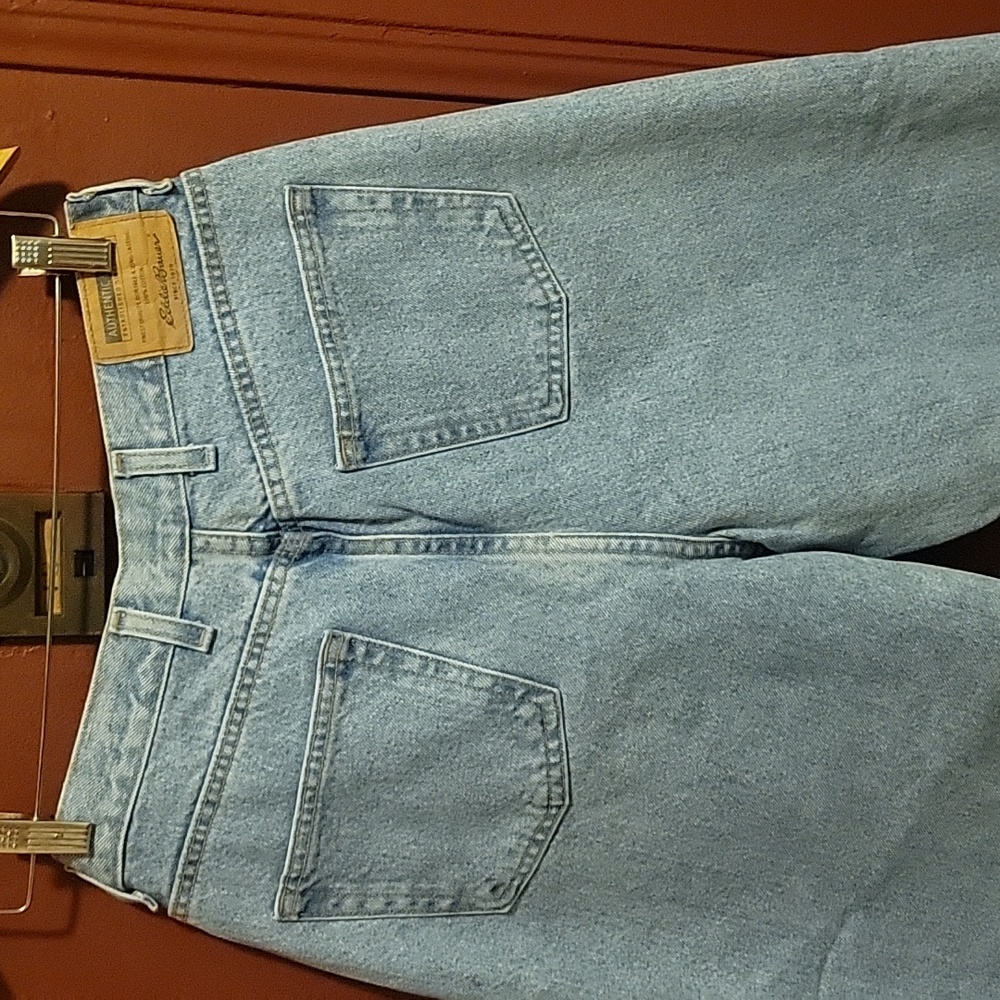 Eddie Bauer Authentic Blue Denim Jeans Since 1920 Size 14 - Picture 11 of 11
